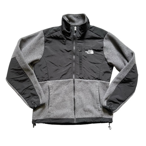 The North Face Jackets & Blazers - North Face Denali‎ Fleece Zip Up Jacket Gray/Black Size M